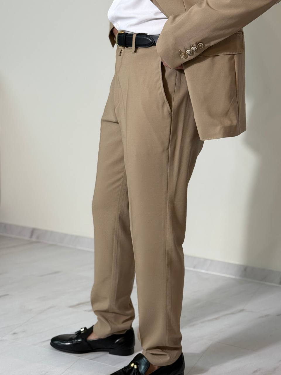Crèmekleurige Pantalon – Elegant, Comfortabel en Tijdloos