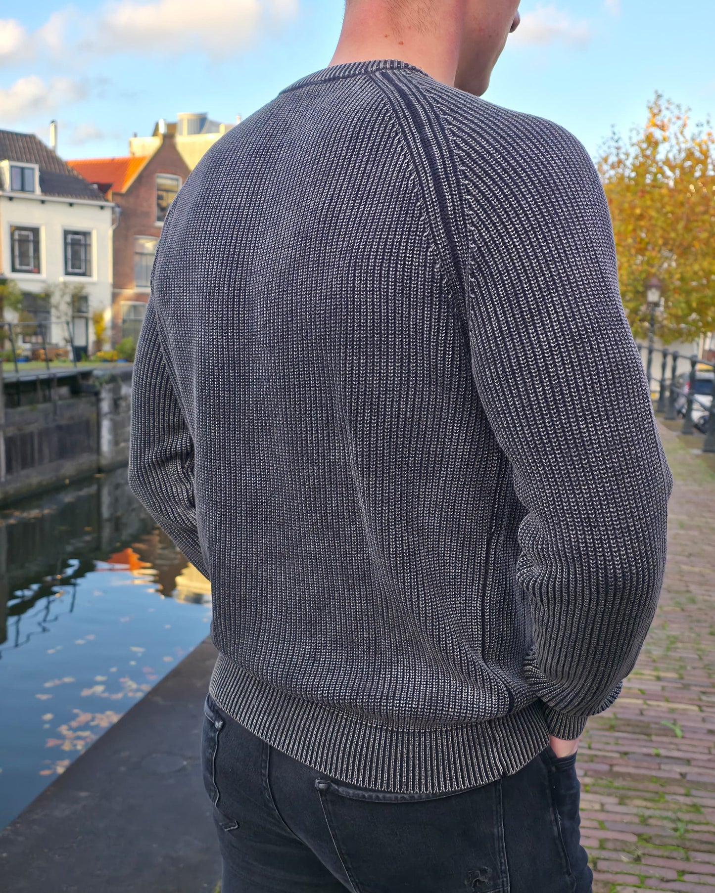 Thomas Lugal – Geribbelde Herentrui Antraciet